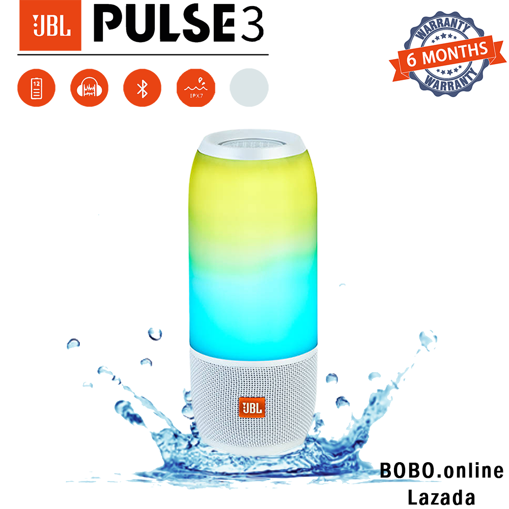 ดูภาพ Pulse 3 ลำโพงบลูทูธJBL Pulse 3 Speaker Wireless Bluetooth Speakers ลำโพงบลูทูธกันน้ำแบบพกพา ใหม่ล่าสุดจากเล่นได้ต่อเนื่อง <br/>เพิ่มเติม Pulse 3 ลำโพงบลูทูธJBL Pulse 3 Speaker Wireless Bluetooth Speakers ลำโพงบลูทูธกันน้ำแบบพกพา ใหม่ล่าสุดจากเล่นได้ต่อเนื่อง