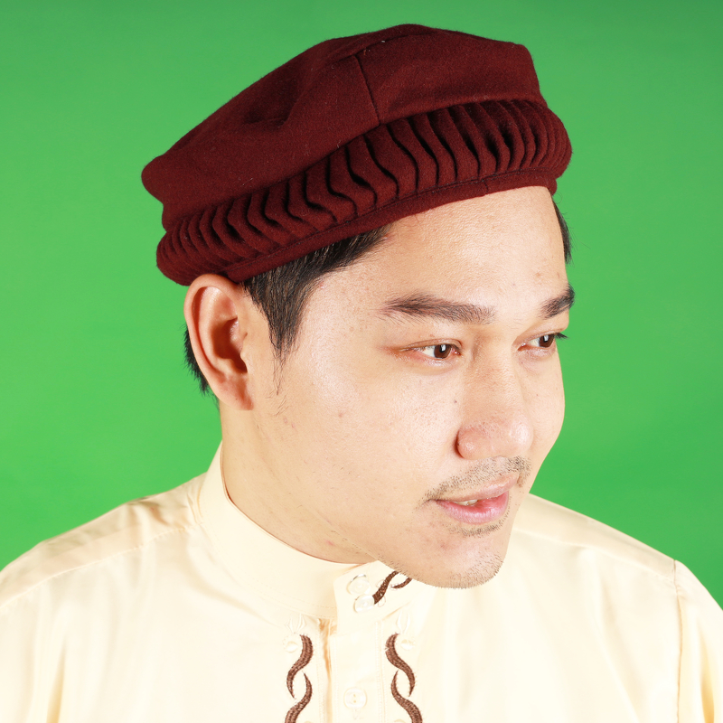 Sophia, a Cool Patan-Style Hat! Made with Felt Fabric Comfortable to Wear, Not Hot. Code Mub69 ราคา 200 บาท*ส่งฟรี