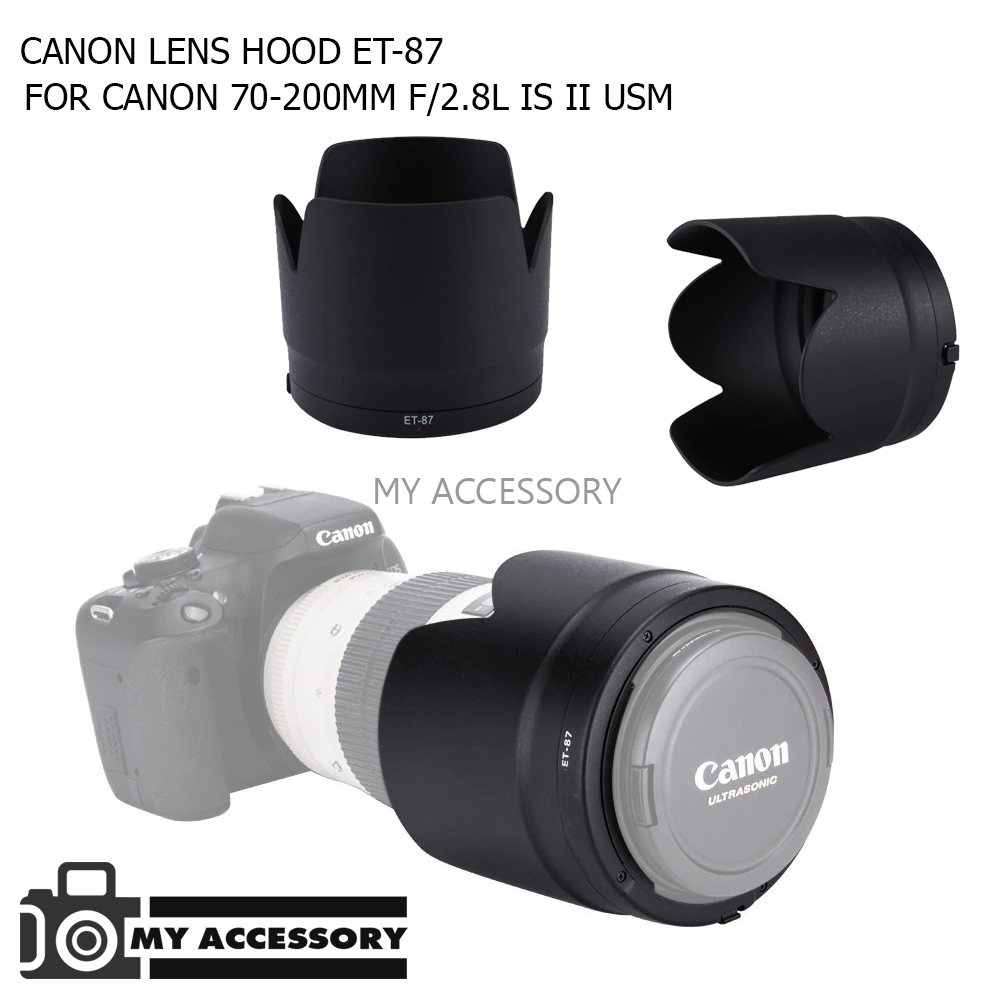 más opciones, más ahorros Sustituye parasol et87 para Canon 70200mm f