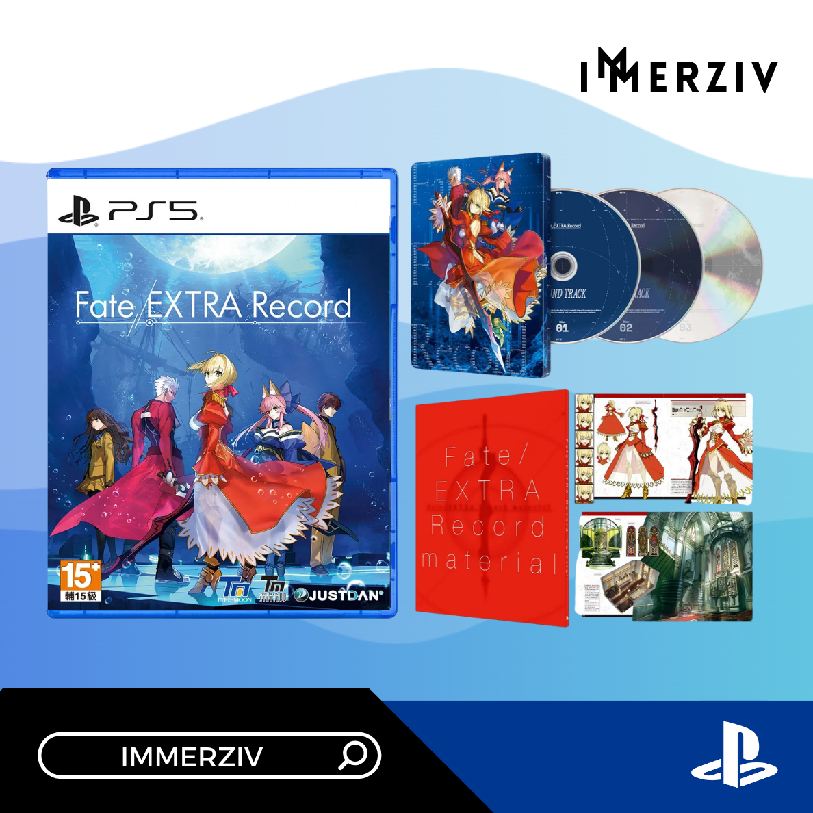 อุปกรณ์เกมมิ่งและเกม PlayStation (สั่งจองล่วงหน้า 28 ม.ค. 2027) Ps5 Fate/Extra Record Limited Edition (R3/Asia) (เกม) (อังกฤษ) ราคา 2,520 บาท*ส่งฟรี