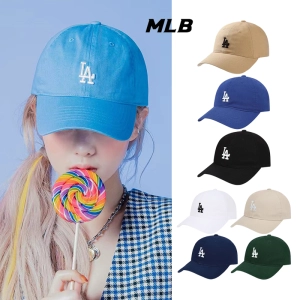 สินค้า ของแท้ 💯% MLB หมวก Unisex รุ่น หมวกเบสบอล LAหมวก ROOKIE BALL CAP ของแท้ mlb hat