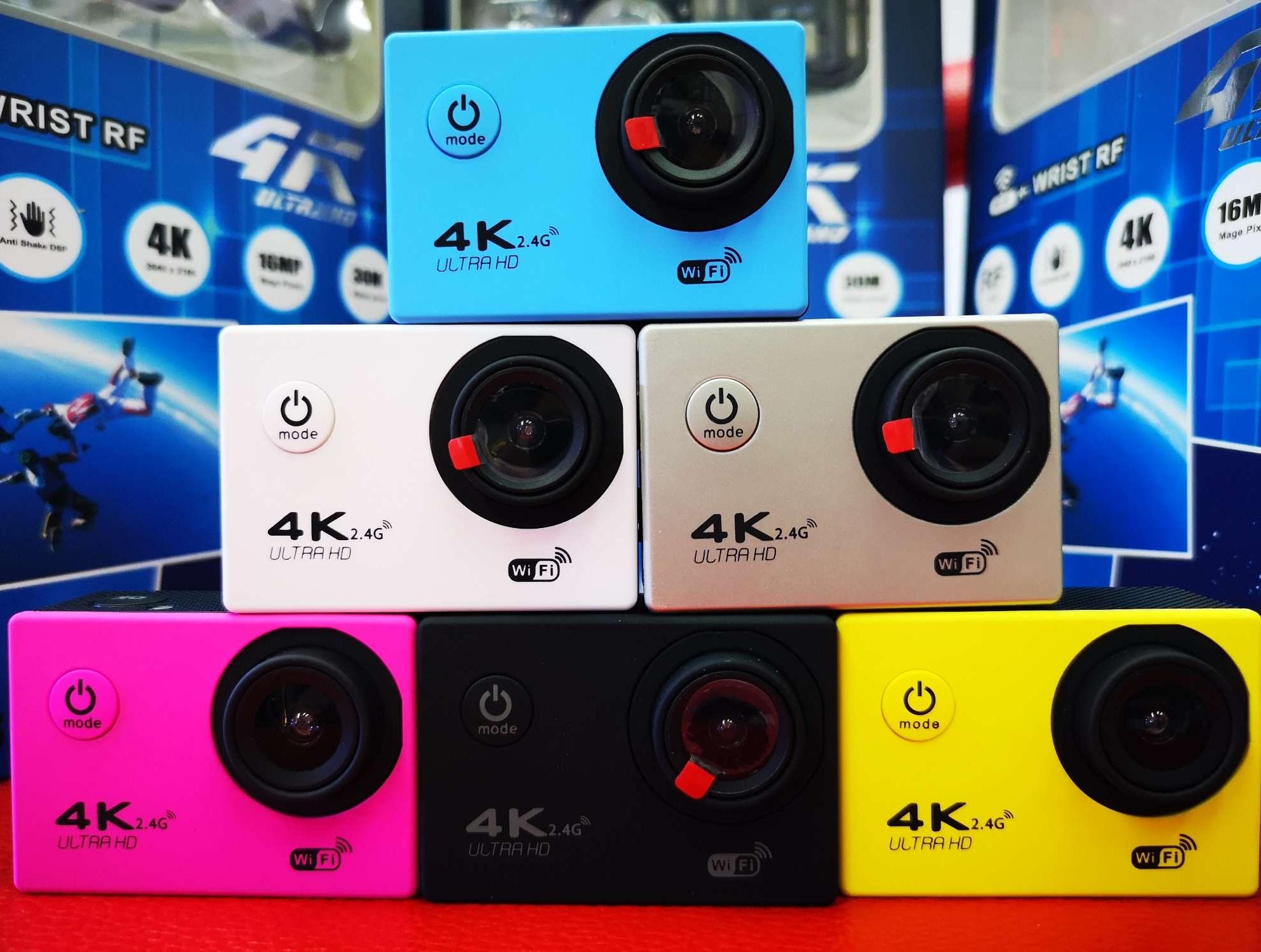 กล้องติดหมวก/กองลำน้ำ  Action Cam 4K SJ4000 H12R