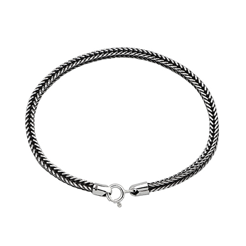 สร้อยข้อมือหางจิ้งจอกสีเงินดีไซน์ 925 Silver Foxtail bracelet 925 design ราคา 3,150 บาท*ส่งฟรี