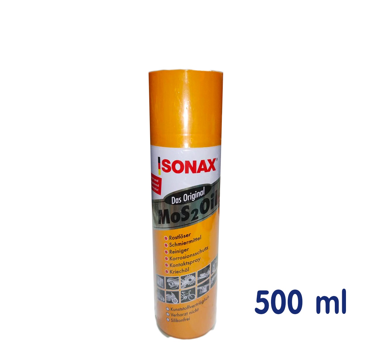 รูปภาพเพิ่มเติมของ น้ำมันหล่อลื่น โซแน็กซ์ Sonax spray 200 มล 400 มล 500 มล โซแน็ก น้ำมันอเนกประสงค์ น้ำมันโซเน็ก สเปรย์อเนกประสงค์ ครอบจักรวาล สเปรย์ Sonex / M.K Tool