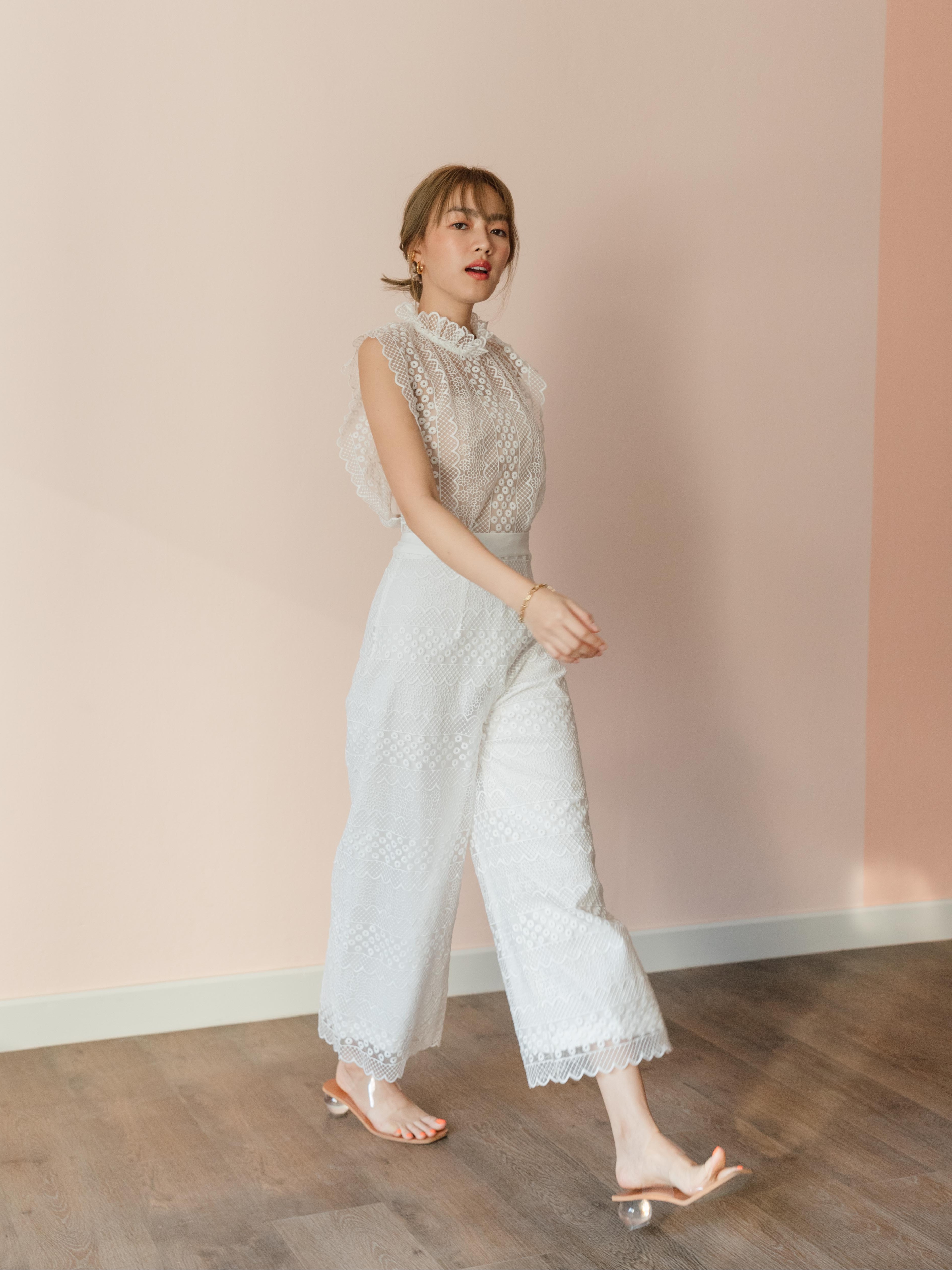 ROSSARIN - Dorothy Lace Jumpsuit
