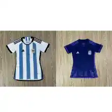 ภาพขนาดย่อสินค้าเสื้อบอลผู้หญิง เสื้อบอลทีม Argentine แบบเดียวกับต้นฉบับ รับประกันคุณภาพ เกรดAAA