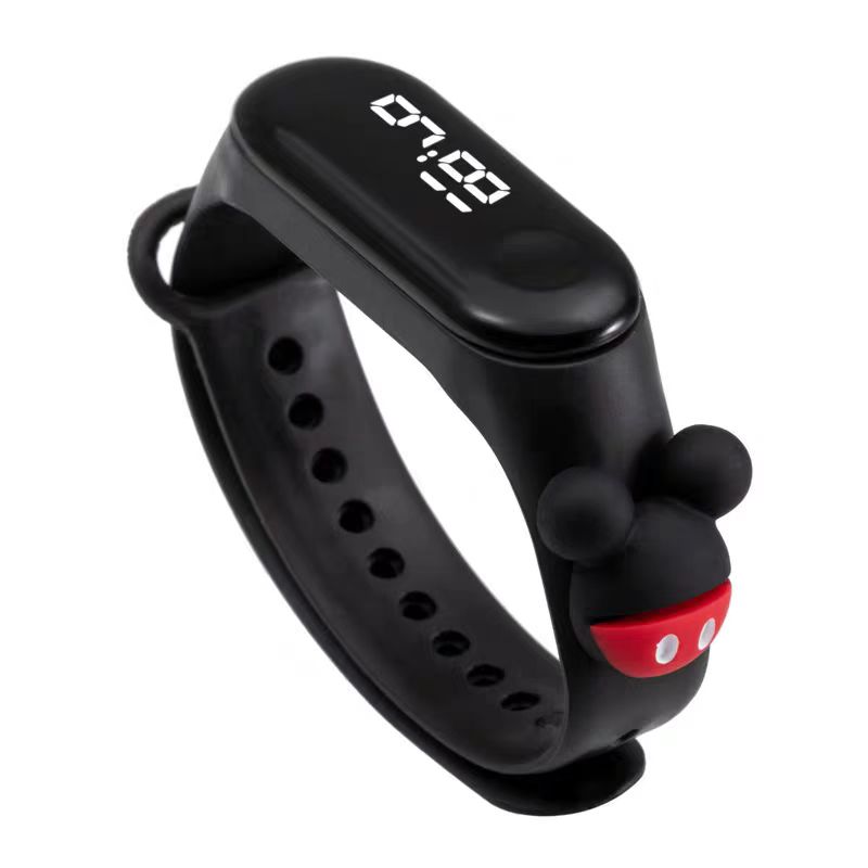 Olevs electronic watch for kids LED luminous waterproof cartoon cute primary school girl bracelet gift ราคา 199 บาท*ส่งฟรี