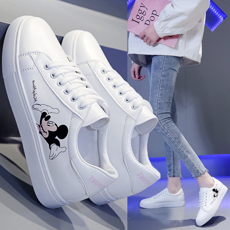 รักรองเท้าสีขาวเล็ก ๆ น้อย ๆ ในฤดูใบไม้ผลิและฤดูร้อนปี 2020นักเรียนเกาหลีใหม่รองเท้าลำลองรองเท้าผ้าใบรองเท้าผ้าใบผู้หญิง NO.165