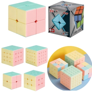 ภาพหน้าปกสินค้า🔥พร้อมส่ง🔥Magic Cube Shengshou legend Stickerless Magic Cube 5x5x5/4x4x4/3x3x3/2x2x2 C Classroom Macaron Speed Cube toy ที่เกี่ยวข้อง