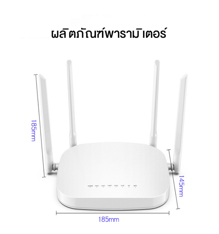 ข้อมูลเกี่ยวกับ 【พร้อมส่ง】4G Router ใส่ซิม  4G router WiFi เราเตอร์ใส่ซิม ใช้ได้ทุกเครืองข่าย ใส่ซิมปล่อย Wi-Fi 300Mbps รองรับการใช้งาน Wifi ได้พร้อมกัน 32 