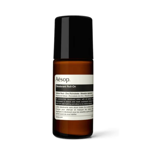 ผลิตภัณฑ์ความงามและการดูแลผิว Aesop Déodorant Roll-On 50mL ผลิตภัณฑ์ระงับกลิ่นกาย มอบกลิ่นหอมปลอดโปร่ง สดชื่น ปราศจากแอลกอฮอลล์เเละอะลูมิเนียม เหมาะสำหรับผิวบอบบางเเพ้ง่าย