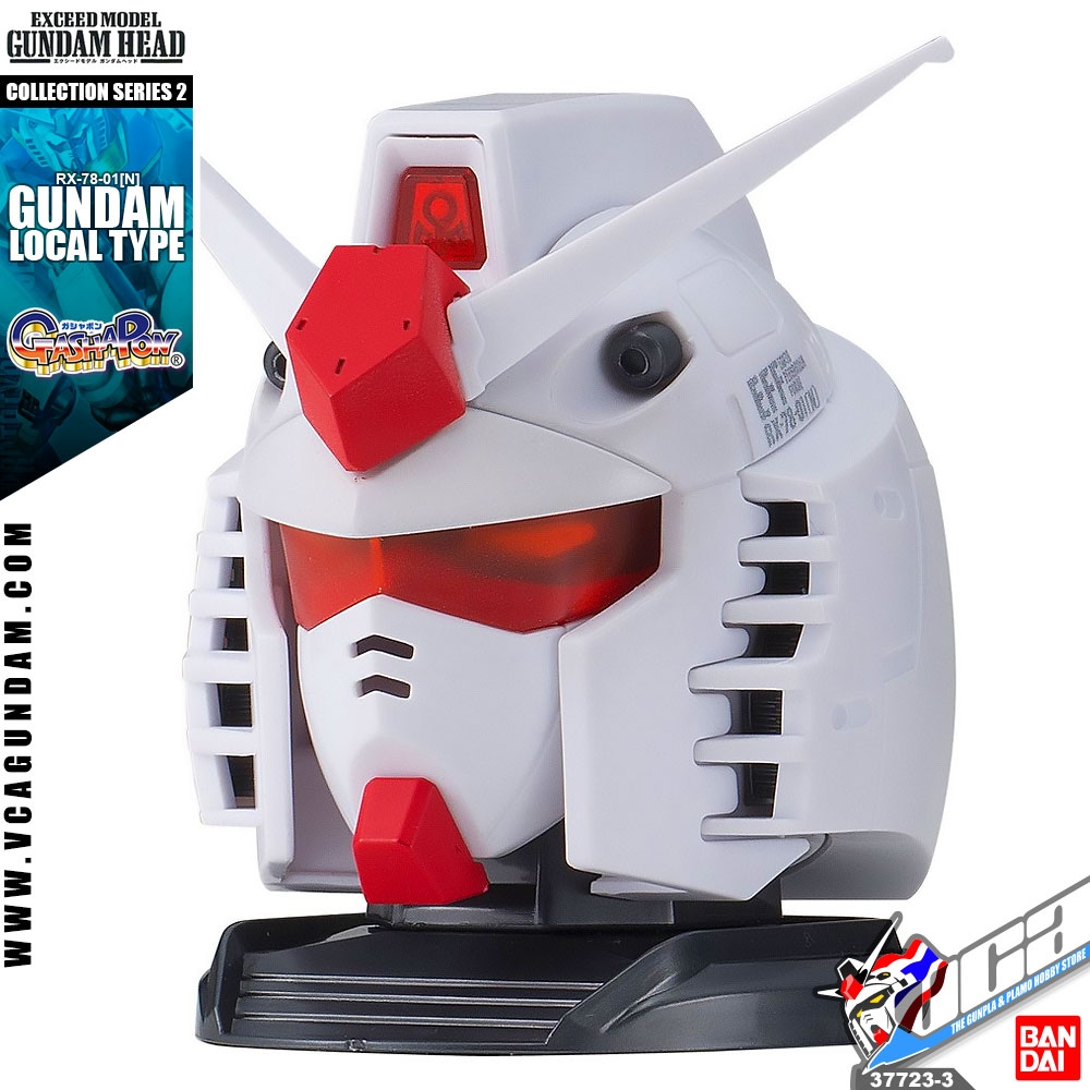 Exceed Model Gundam Head Collection 2 EMGH2 RX-78-01[N] GUNDAM LOCAL TYPE