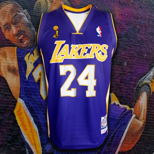 เสื้อบาส เสื้อบาสเกตบอล NBA Los Angeles Lakers เสื้อทีม ลอส แองเจลิส เลเกอร์ส #BK0011 รุ่น Special Kobe Bryan#24 ไซส์ S-5XL