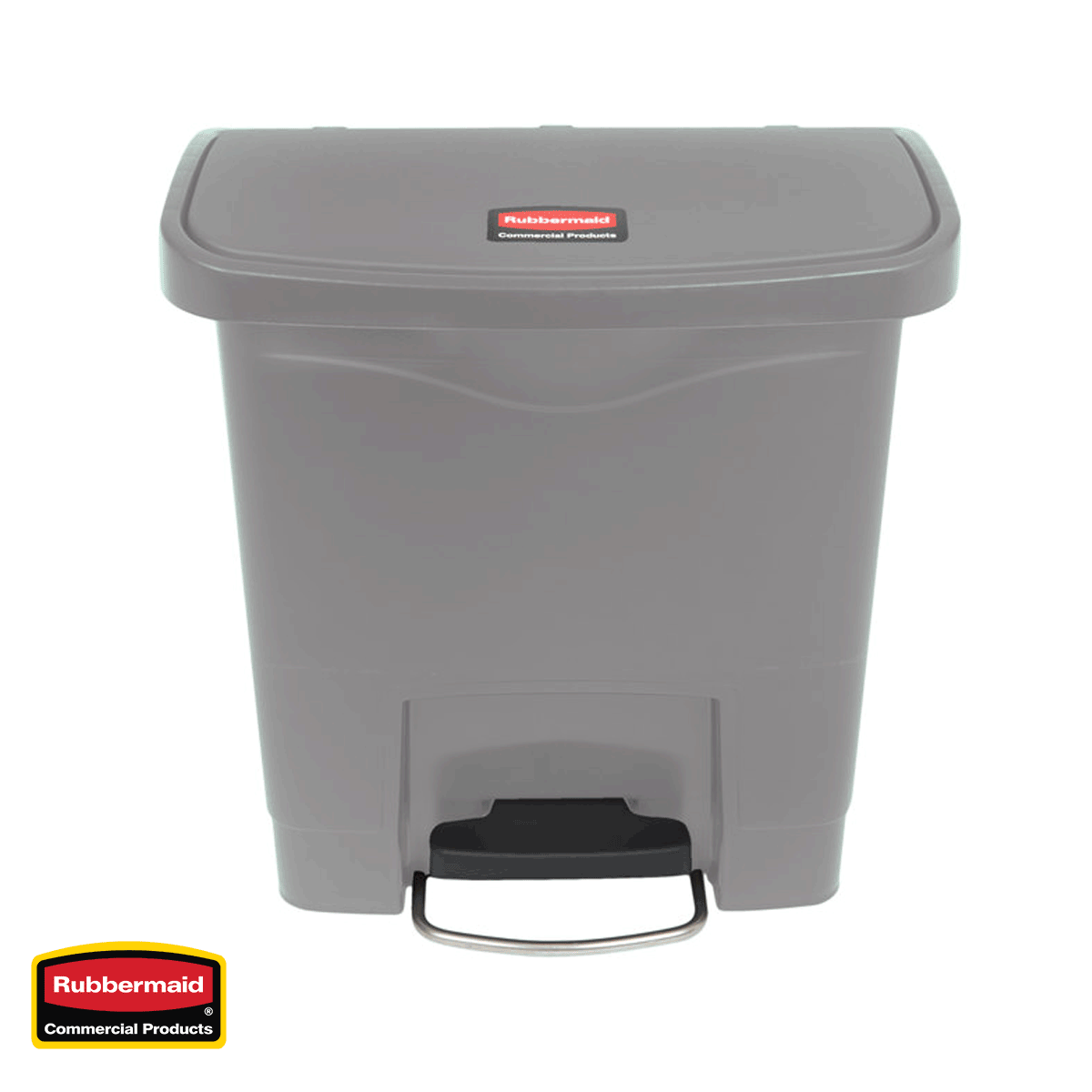 ถังขยะแบบเท้าเหยียบ Slim Jim® ขนาด 15 ลิตร สีเทา - Rubbermaid ราคา 1,260 บาท*ส่งฟรี