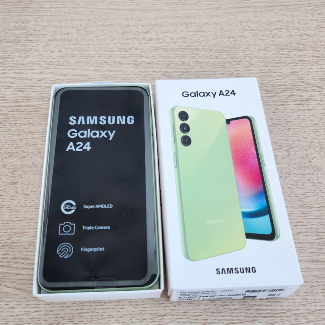 Samsung Galaxy A24 (4+128GB) SM-A245 Green(demo product) ราคาถูก 3,700 ...