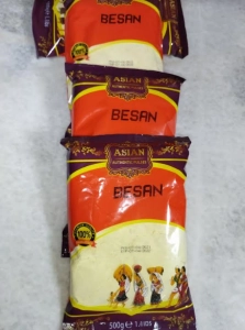 สินค้า Asian Besan,Chick Peas Flours (बेसन แป้งถั่วลูกไก่) 500g