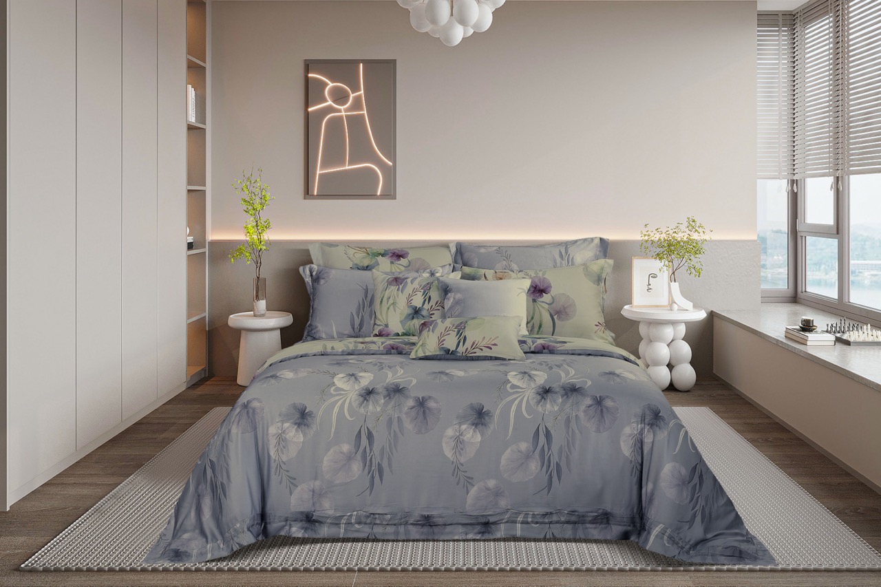 AKEMI TENCEL™ Lyocell Virtuous Prints Collection Quilt King size ราคา 5,593 บาท*ส่งฟรี