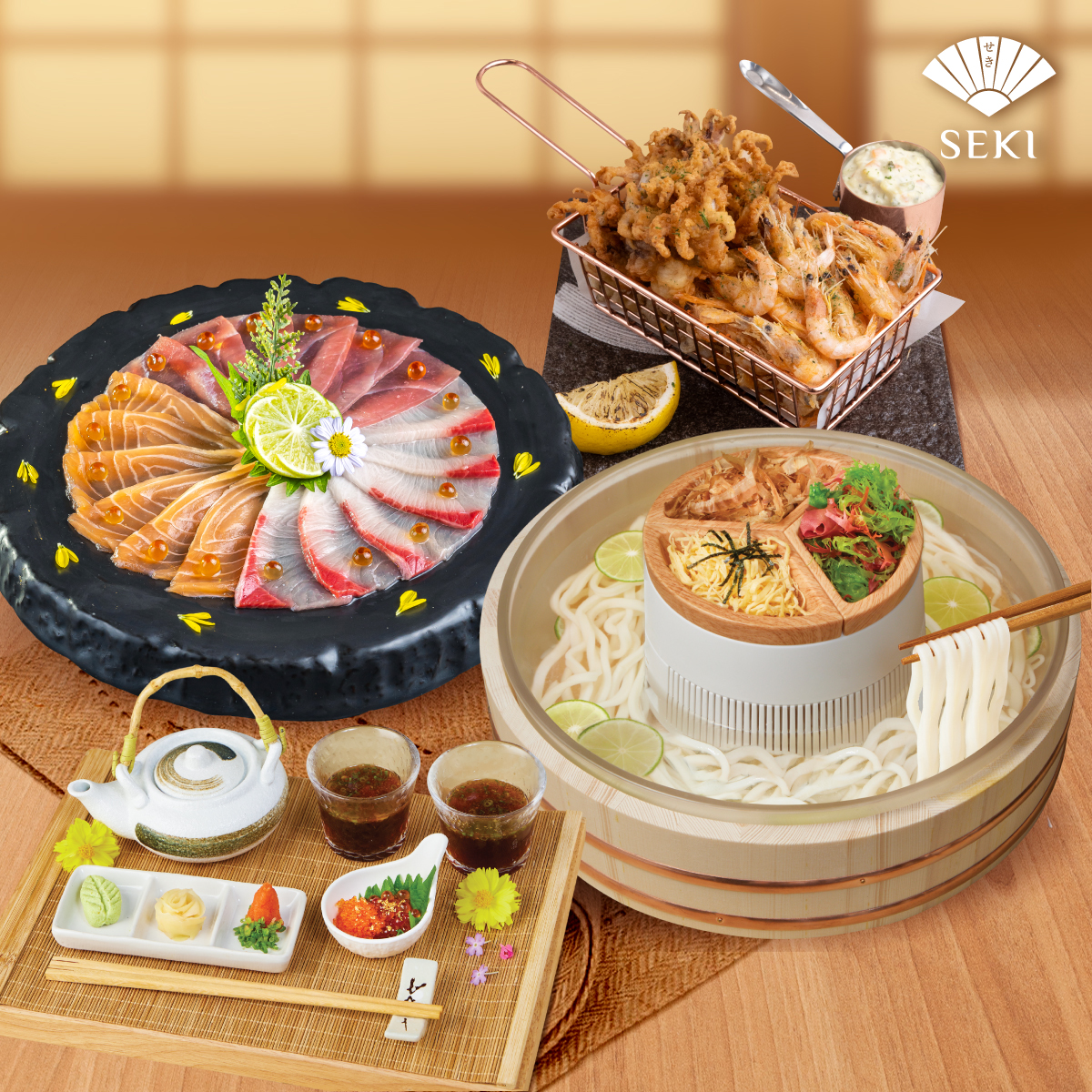 [Digital Coupon] Sushi Seki Fresh Udon & Karaage Set ราคา 899 บาท*ส่งฟรี