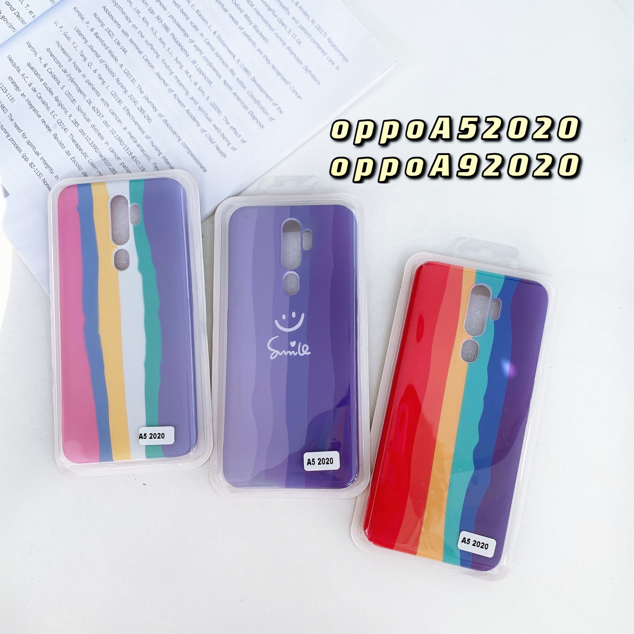 งานกำมะหยี่สายรุ้ง สินค้าพร้อมส่งจากไทย รุ่นOPPOA15 A31 A3s A37 A1K A53 A57 A5s A59 A71 A73 A83 A92 A93 A52020 F7 F9 F11pro Reno3pro Reno4 Reno2F R9S Remle5 RealmeC15 realmeC17