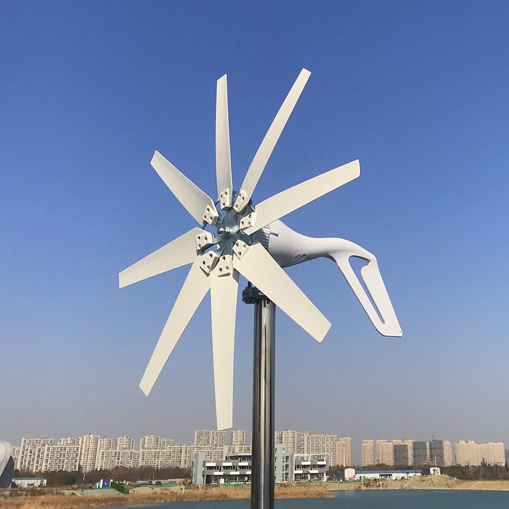 1000w Wind Turbine Generator 12v 24v 48v Dc 220v Ac Home System Free Green Alternative Energy 4636