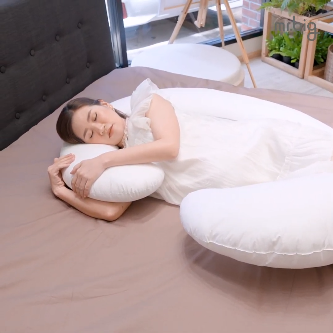 mr.big Bundle Set หมอน Ergonomic เซ็ตหมอนจัดท่านอนและหมอนอเนกประสงค์ ​Little Pillow ราคา 5,304 บาท*ส่งฟรี