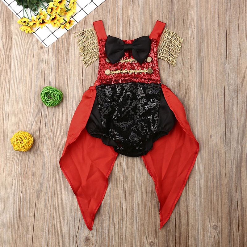 [COD] Foreign trade children's wholesale girls one-year-old tuxedo performance dress baby summer girl ราคา  507 บาท*ส่งฟรี