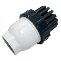TTC PVC ฟุตวาล์ว Foot Vallves Ball หัวกระโหลกดูดน้ำ (ลูกบอล) TTC DN50 ขนาด 2และ3 กระโหลก กะโหลกดูดน้ำ 4