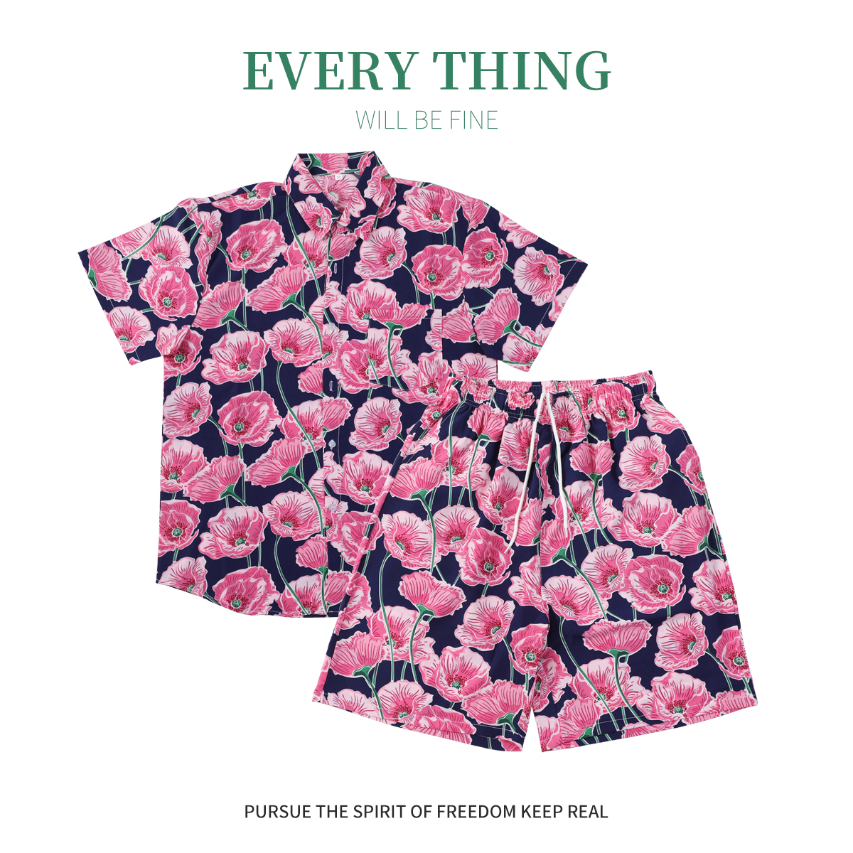 2 pieces Sea Suit 2 pieces Sea suit Hawaiian suit 2 pieces shirt + pants for men se25002 ราคา 199 บาท*ส่งฟรี