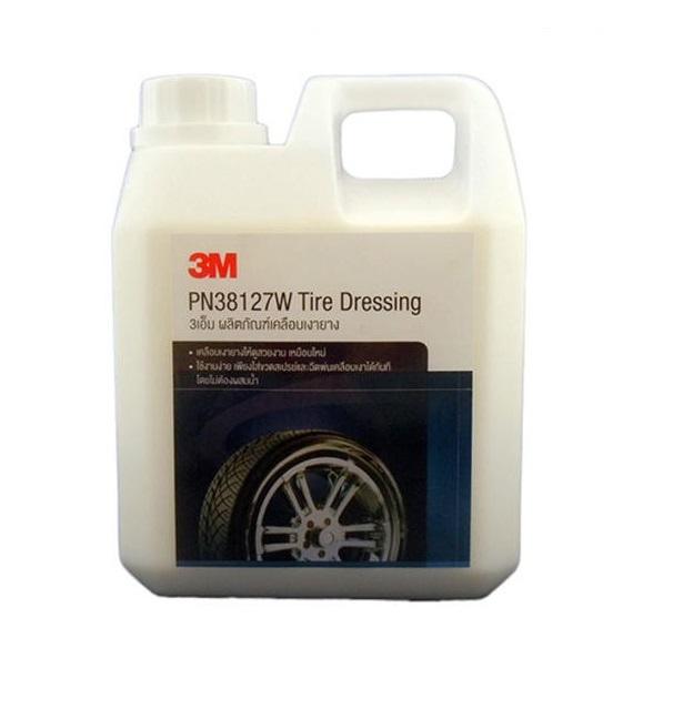 3M Tire Dressing PN38127W น้ำยาทายาง เคลือบเงายางรถยนต์ ขนาดแบ่งบรรจุ 1 ลิตร