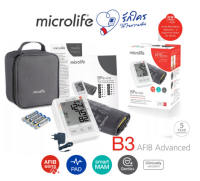 เครื่องวัดความดัน Microlife Blood Pressure Monitor Model B3 Basic/B3 AFIB Advanced ประกันศูนย์ 5ปี