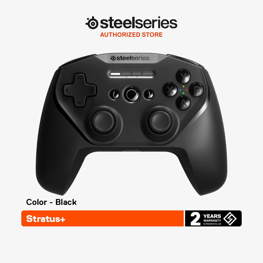 SteelSeries Stratus+ Wireless Gaming Controller for Android™ and Chromebook จอยคอนโทรลเลอร์ไร้สาย ราคา 3,190 บาท*ส่งฟรี