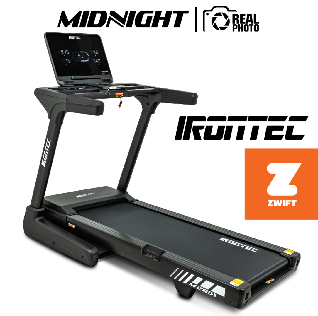 [PRE-ORDER 30 วัน] ลู่วิ่งไฟฟ้า MIDNIGHT (M2851) - เครื่องออกกำลังกาย แบรนด์ IRONTEC ราคา 31,900 บาท*ส่งฟรี