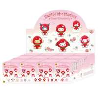 TOPTOY x Sanrio สตรอว์เบอร์รีหวาน ฟิกเกอร์สะสม ของขวัญวันเกิด พวงกุญแจตุ๊กตา Sanrio Characters: Sweet Strawberry Series Blind Box