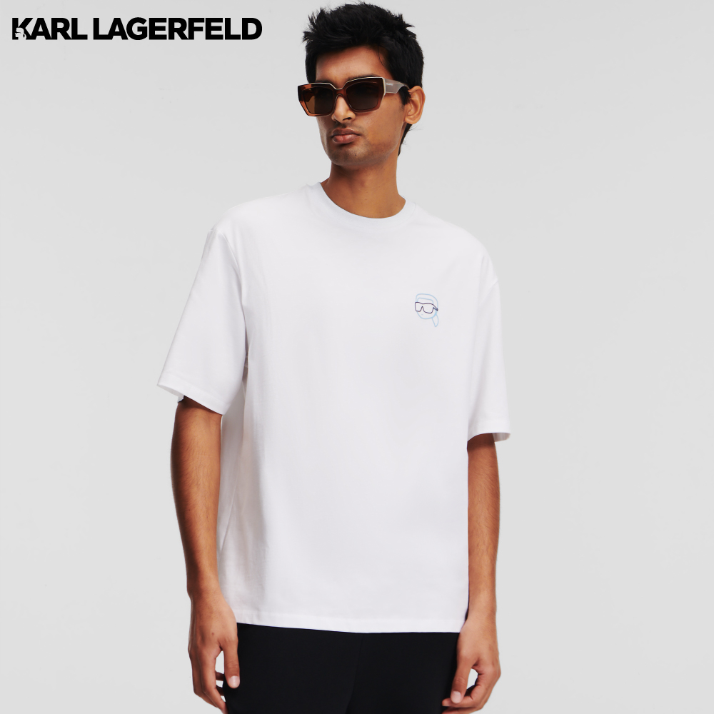 KARL LAGERFELD - IKONIK 2.0 MINI COLOUR T-SHIRT WHITE ราคา 5,150 บาท*ส่งฟรี