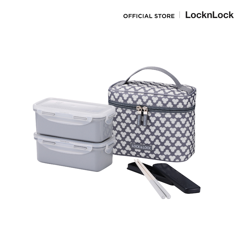 LocknLock Clover Lunchbox กล่องถนอมอาหาร รุ่น HPL762 ราคา 415 บาท*ส่งฟรี