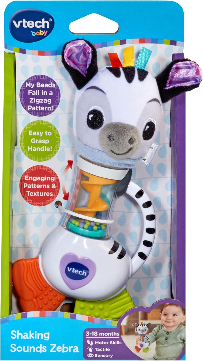 VTECH SHAKING SOUNDS ZEBRA ของเล่นเสริมพัฒนาการ ของเล่นม้าลาย ราคา 556 บาท*ส่งฟรี