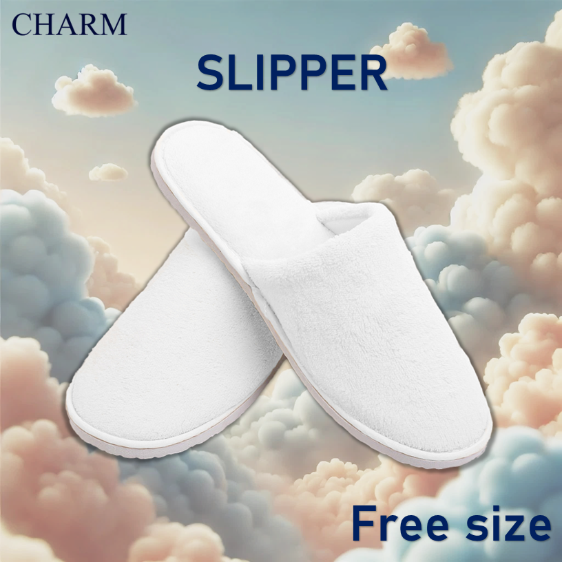 CHARM Soft & Lightweight Indoor Slippers – Free Size Cozy – Comfort with Anti-Slip Sole ราคา 117 บาท*ส่งฟรี