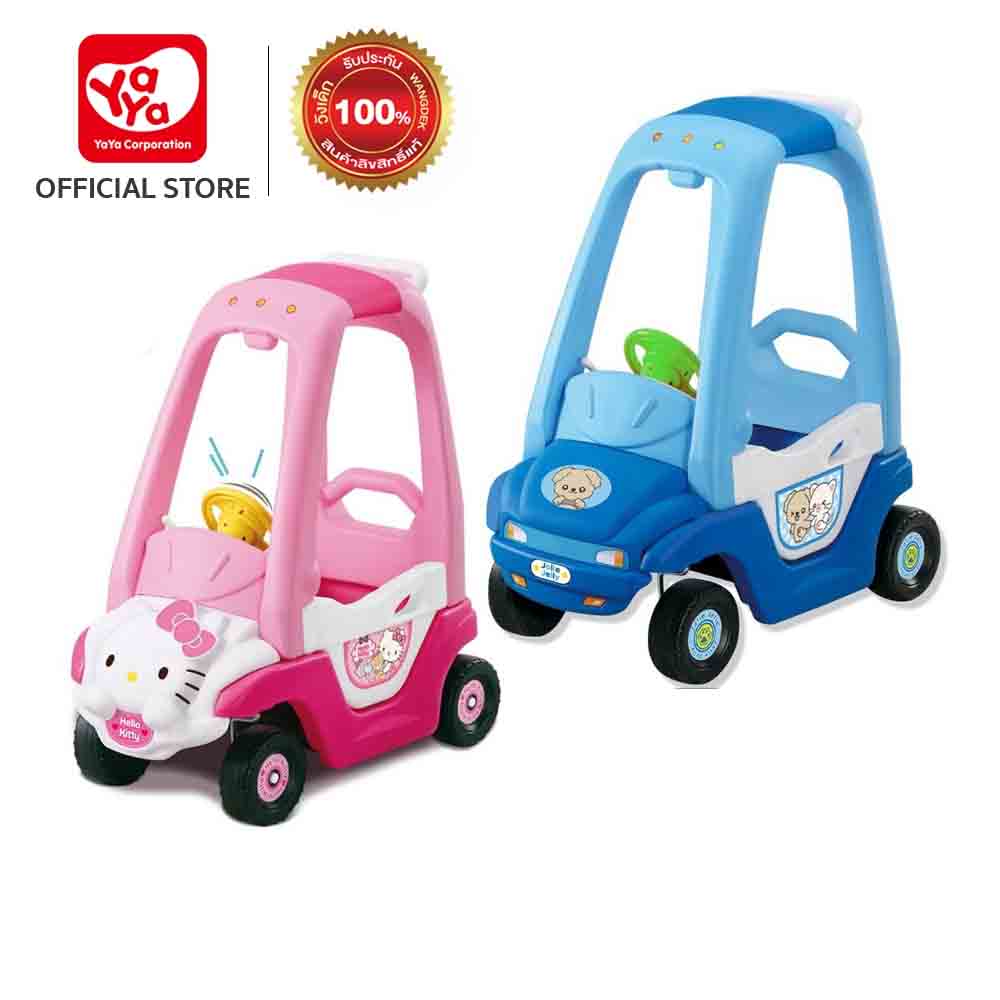 Wangdek Ride in Car Hello Kitty , Jolie Jelly รถขาไถ โจลี่ เจลลี่ , คิทตี้ รถเด็กเล่น รถเข็นเด็ก รถขาไถ Y2404 , Y1313 ราคา 3,299 บาท*ส่งฟรี