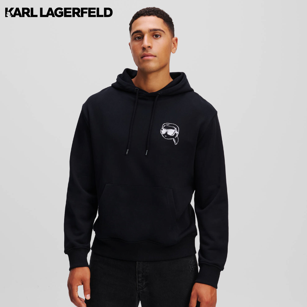 KARL LAGERFELD - BIG IKON HOODIE ราคา 12,900 บาท*ส่งฟรี