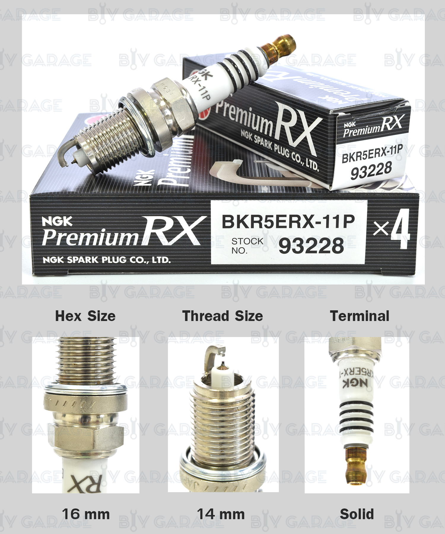 Ngk ห วเท ยน Premium Rx ข ว Ruthenium Bkr5erx 11p 4 ห ว ใช อ พเกรด Bkr5e 11 Bkr5eix 11 Made In Japan Lazada Co Th