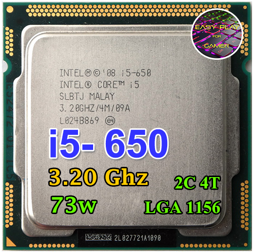 サイン・掲示用品 パネル INTEL CPU Core i5-650 SLBLK MALAY3.20GHZ