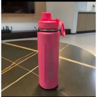 Lululemon 710ml water bottle ฟื้นคืนชีพขวดน้ำกีฬาสแตนเลสฉนวนกันความร้อนถ้วยน้ำโยคะฟิตเนสขวดน้ำ