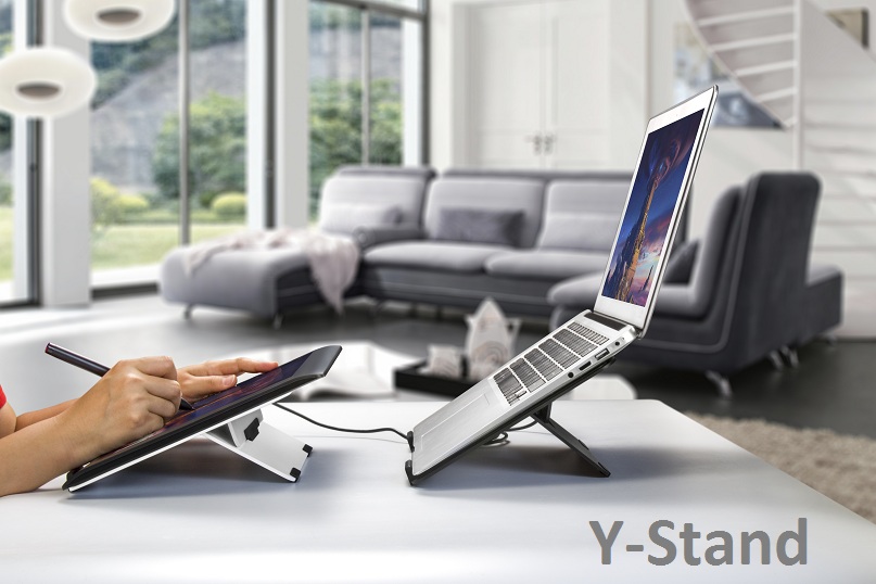 CYK Studio Y-Stand สเเตนด์สำหรับเเล็ปท็อปเเละเเท็บเล็ต พับได้พกพาสะดวก