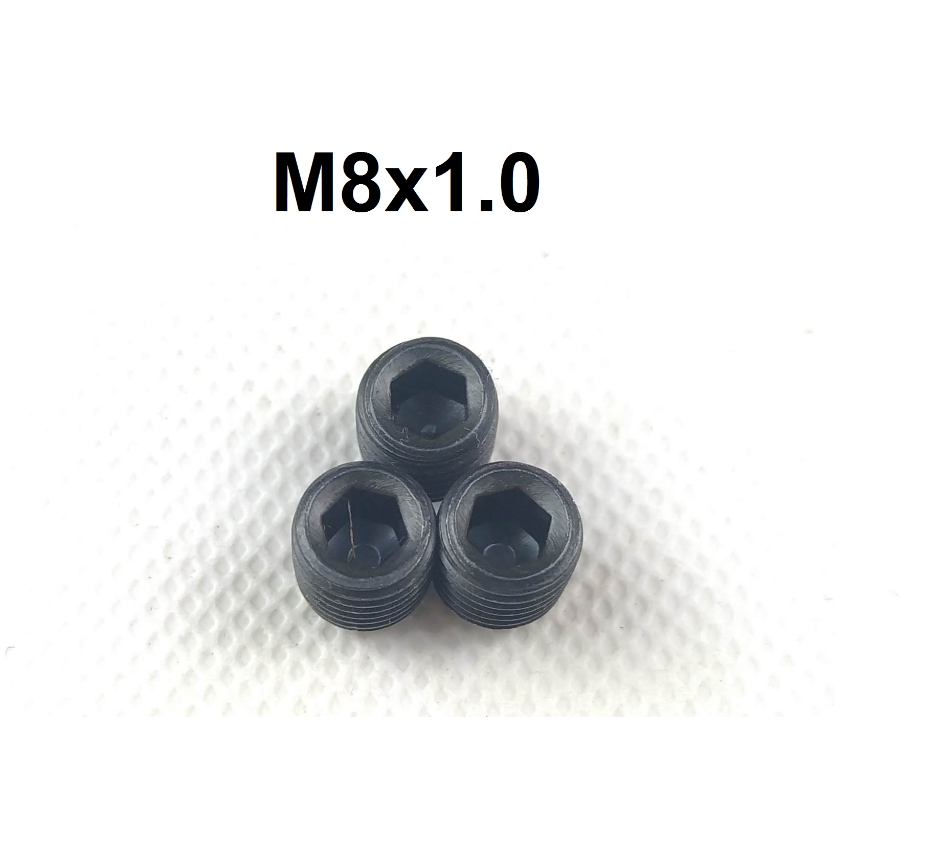 น๊อตอุดควิก/เกจ เกลียว M10x1.0 และ M8x1.0 (ชุด 3 ชิ้น)