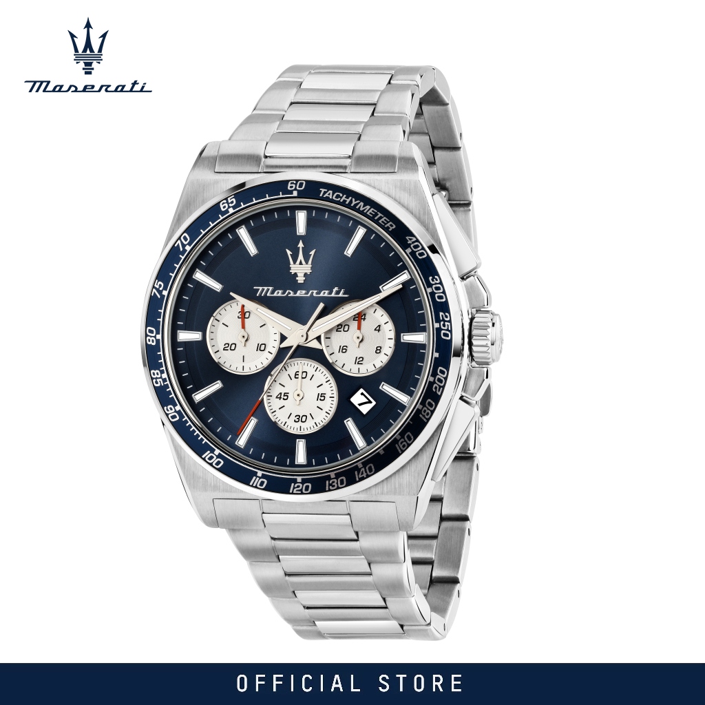 【2 years warranty】maserati velocita' 43mm men's quartz watch r8873652005 Japan Movement ราคา 12,550 บาท*ส่งฟรี