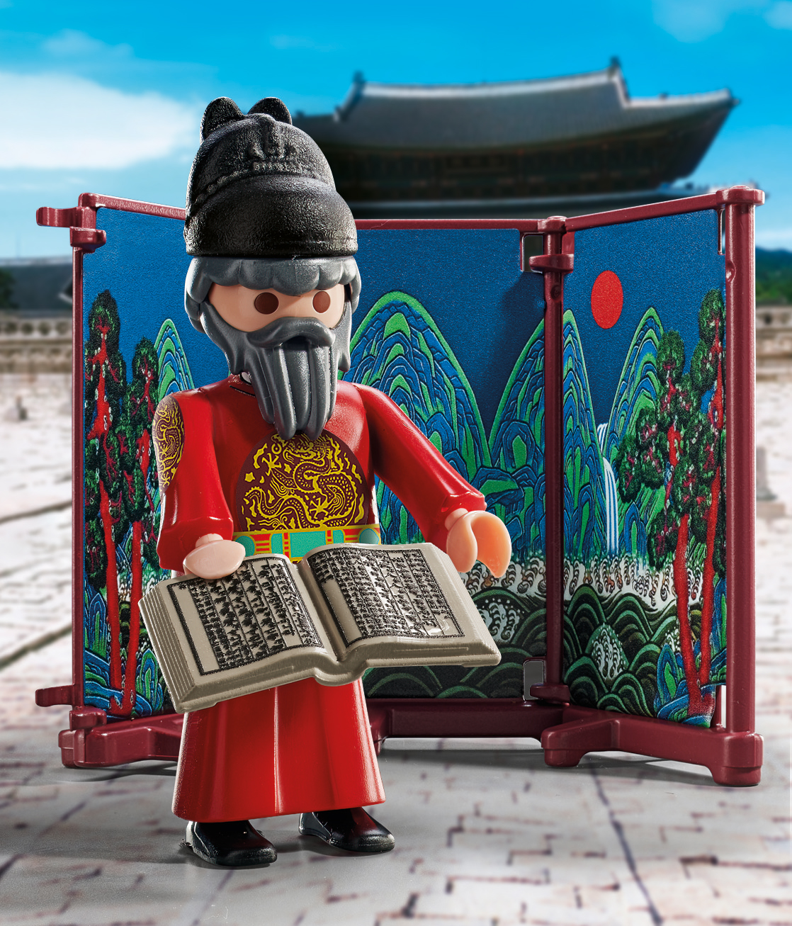 Playmobil 71550 50th Anniversary Ancient King Action Figure Set - Collectible Historical Toy for All Ages ราคา 550 บาท*ส่งฟรี