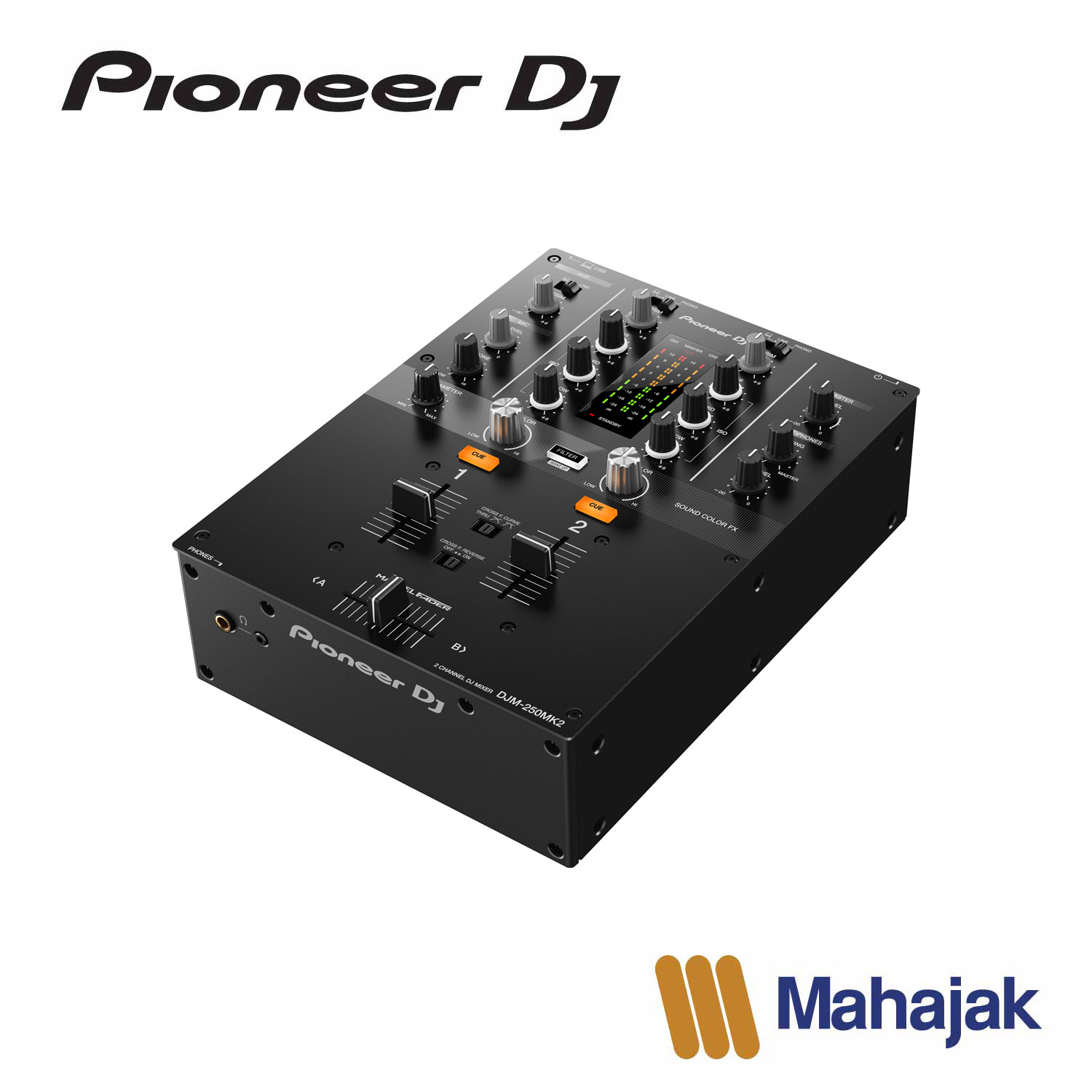 Pioneer DJ DJM-250MK2 | 2-channel DJ mixer ราคา 13,900 บาท*ส่งฟรี
