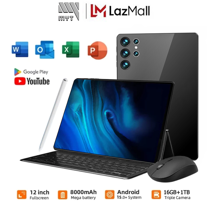 Myt Galaxy Tab S9 Tablet 10.1\" Fhd | Ram 16Gb + Rom 1024Gb | Can Make Calls 5g | Complete with Free Gifts. ราคา 3,299 บาท*ส่งฟรี