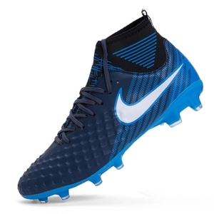 สินค้า ส่งจากกรุงเทพ Nike Phantom Vision ผู้ชายรองเท้าฟุตบอลกลางแจ้ง FG รองเท้าฟุตบอลแหลมรองเท้าฟุตบอล