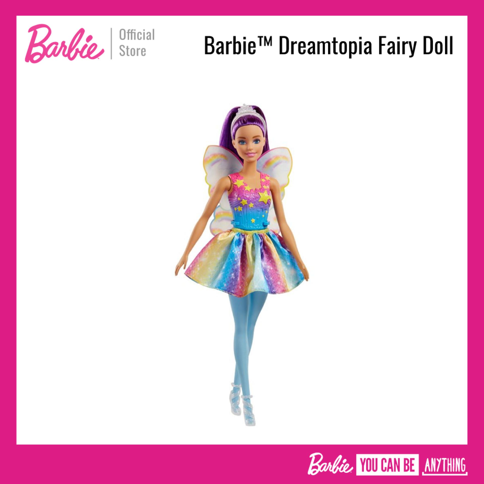 Barbie® Dreamtopia Fairy Doll - Sweetville ตุ๊กตา บาร์บี้ ดรีมโทเปีย แฟรี่ดอลล์ สวีทวิลล์ ของเล่นเด็ก